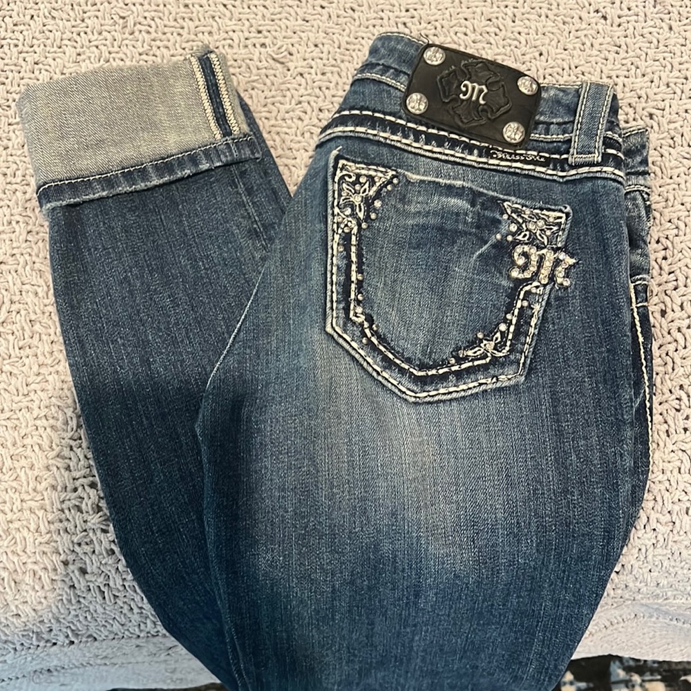 Miss Me skinny jeans size 27